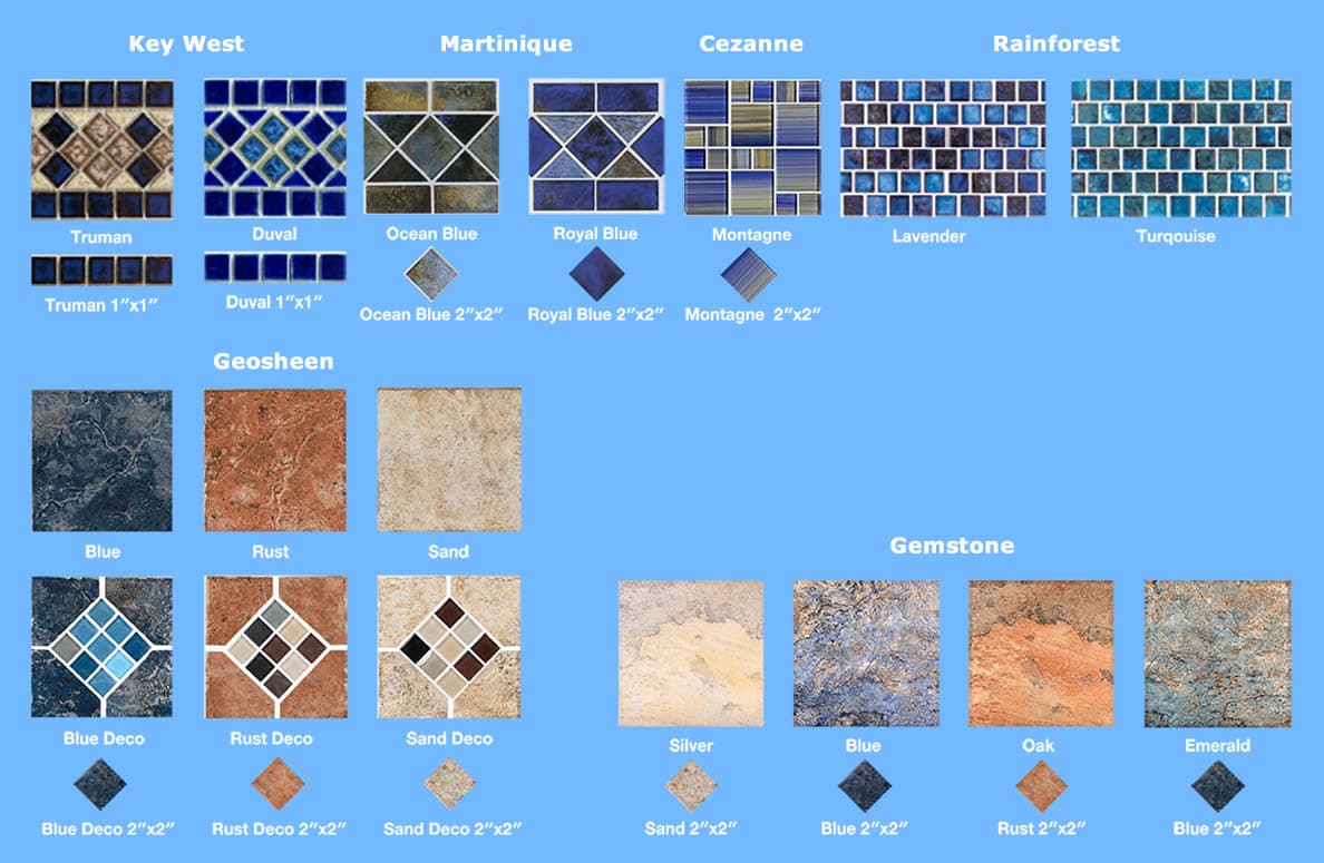 Tile for Fiberglass Pools Nashville TN