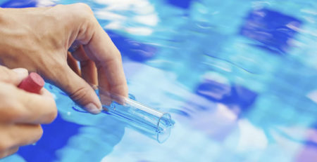 How does Covid-19 survive in pool or hot tub water?