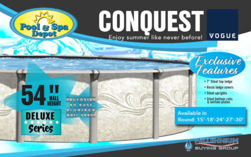 Vogue Conquest 54" Above Ground Pool Nashville