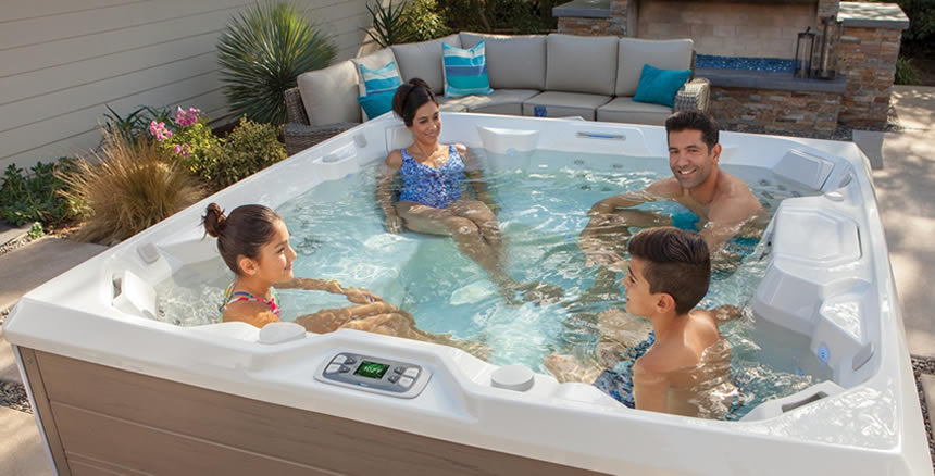 Hot Tub Murfreesboro, TN family backyard