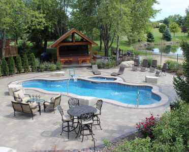 Franklin TN Fiberglass Pool