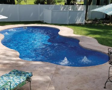 Hendersonville, TN Fiberglass Pool