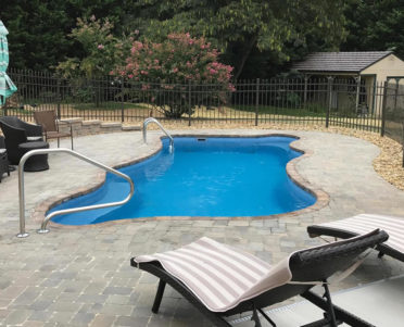 Freeform Fiberglass Pool Lebanon, TN