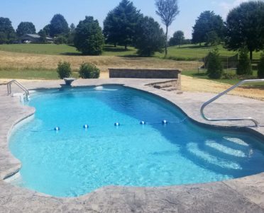 Rockport Fiberglass Pool White House, TN