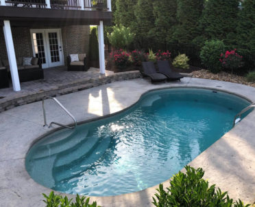 Gallatin TN Fiberglass Pool