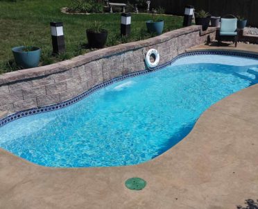 Vista Isle Franklin Fiberglass Pool Tennessee