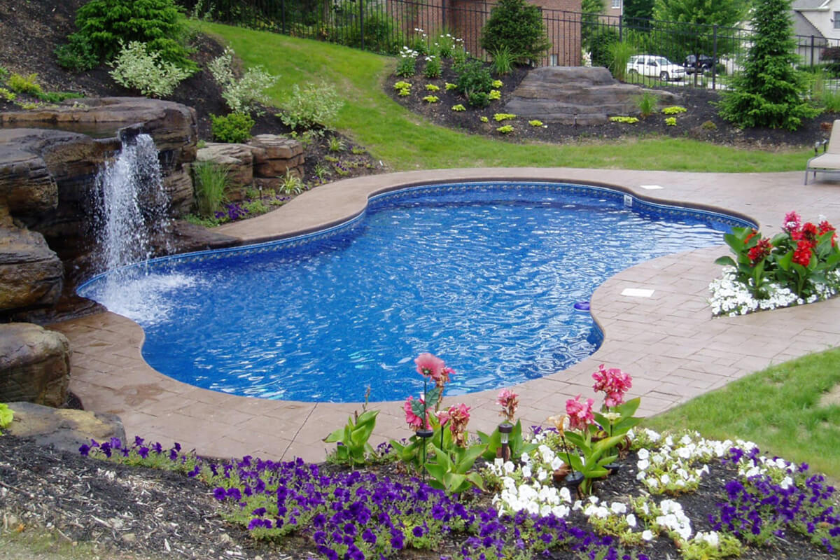 Concrete Wall Vinyl Liner-Laguna-Inground-Nashville