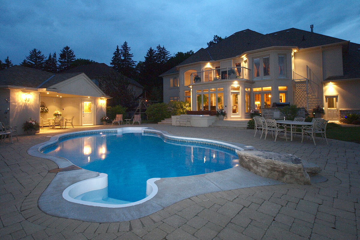 Nashville steel wall liner pool