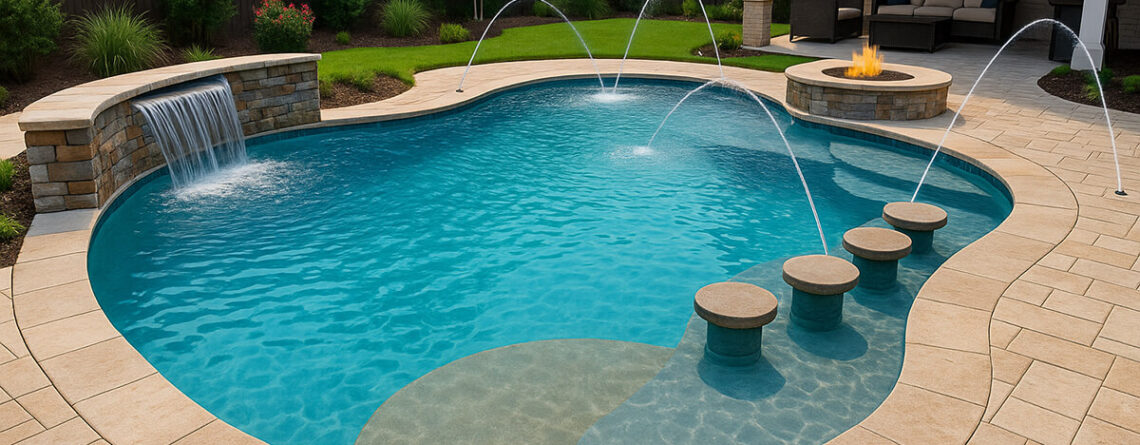 Nashville custom pool design