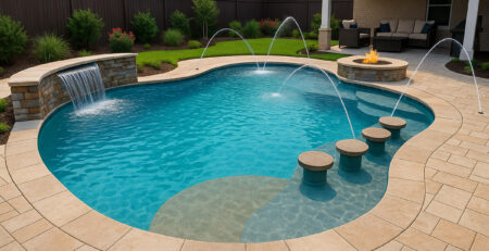 Nashville custom pool design