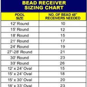 Bead Receiver Track, White 49in - Image 3