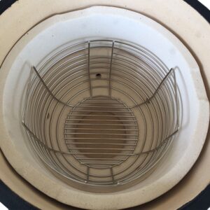 Big Blue Egg Charcoal Basket 27"