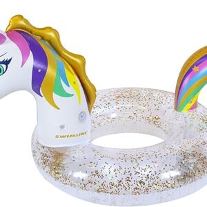 LED Unicorn Glitter Ring