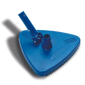 Triangle Swimming Pool Vacuum Head with Weights and Bumpers